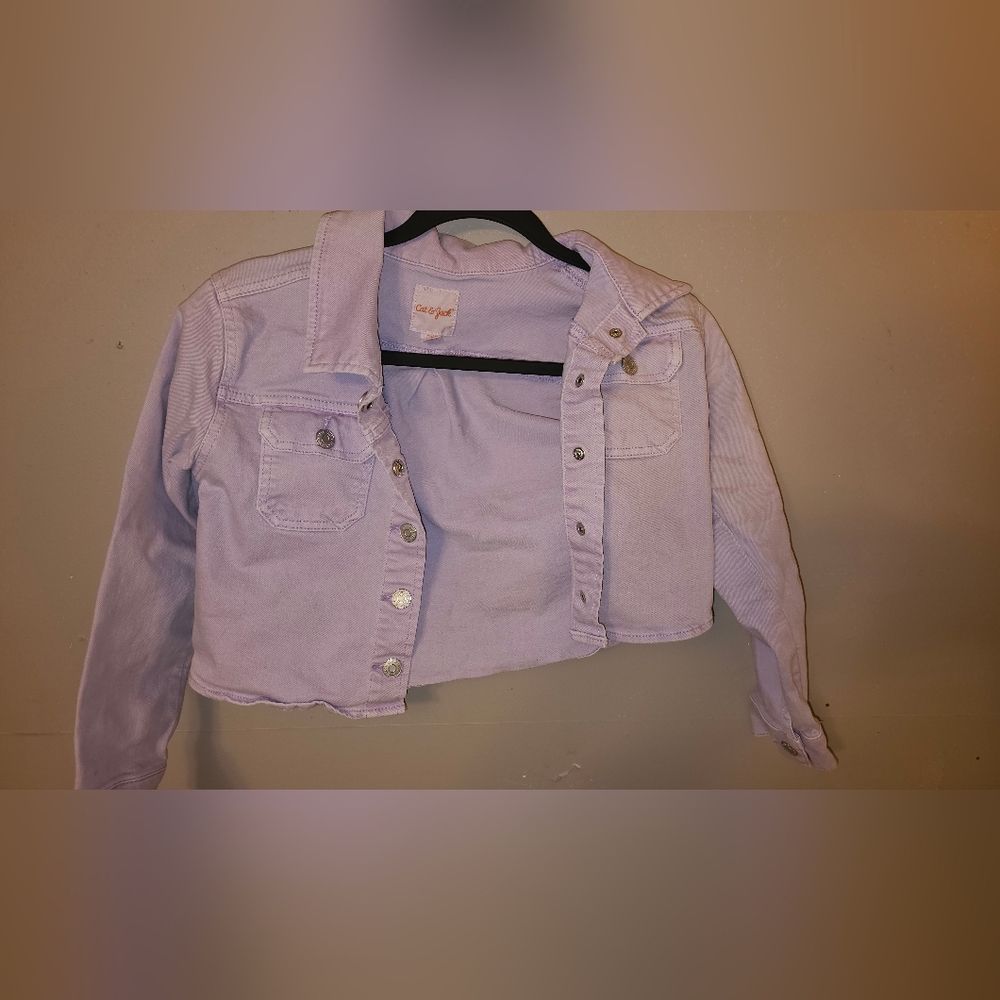Lilac Jean Jacket
